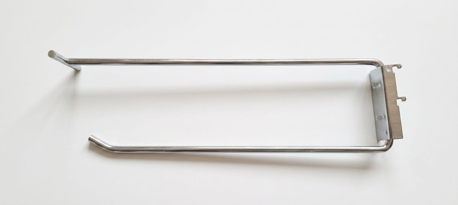 Ref.11502 Gancho Simple Escáner Chapa para Panel Perforado